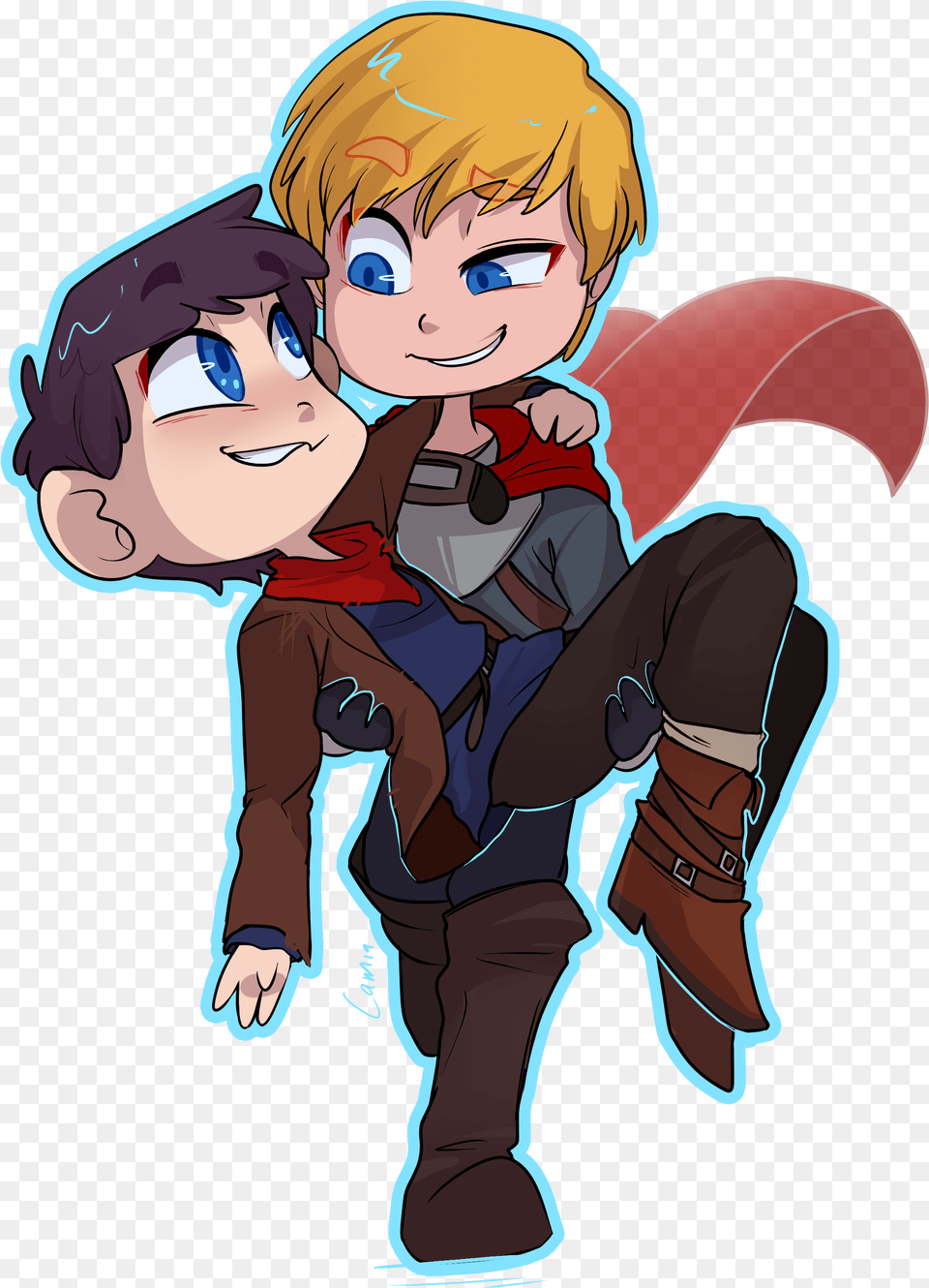 Download Tags Merlin Arthur Merthur Merlin And Arthur As Anime, Book, Comics, Publication, Baby Free Transparent Png