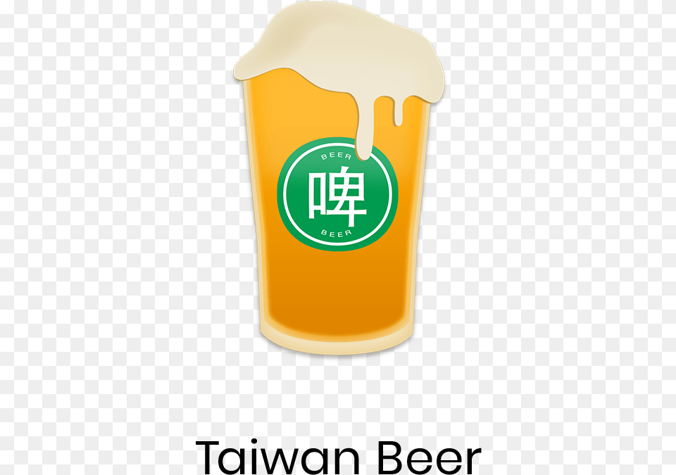 Download Taiwan Beer Is A Lager Pint Persona 3, Alcohol, Beer Glass, Beverage, Glass Free Png