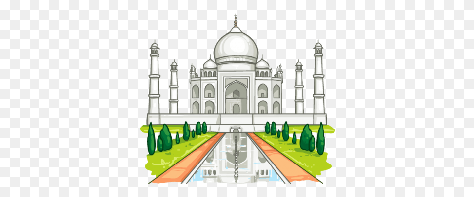 Download Taj Mahal Transparent And Clipart, Architecture, Building, Dome, Arch Free Png