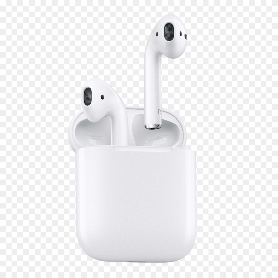 Download Tap Airpods Technology Apple Headphones Hd Apple Airpods, Adapter, Electronics, Smoke Pipe Free Transparent Png