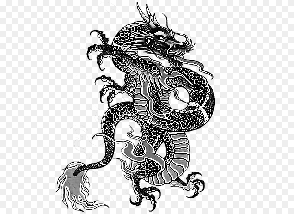 Download Tattoo Irezumi Dragon Dragonballz Yakuza Ninja Dragon Traditional Japanese Art, Adult, Bride, Female, Person Free Transparent Png