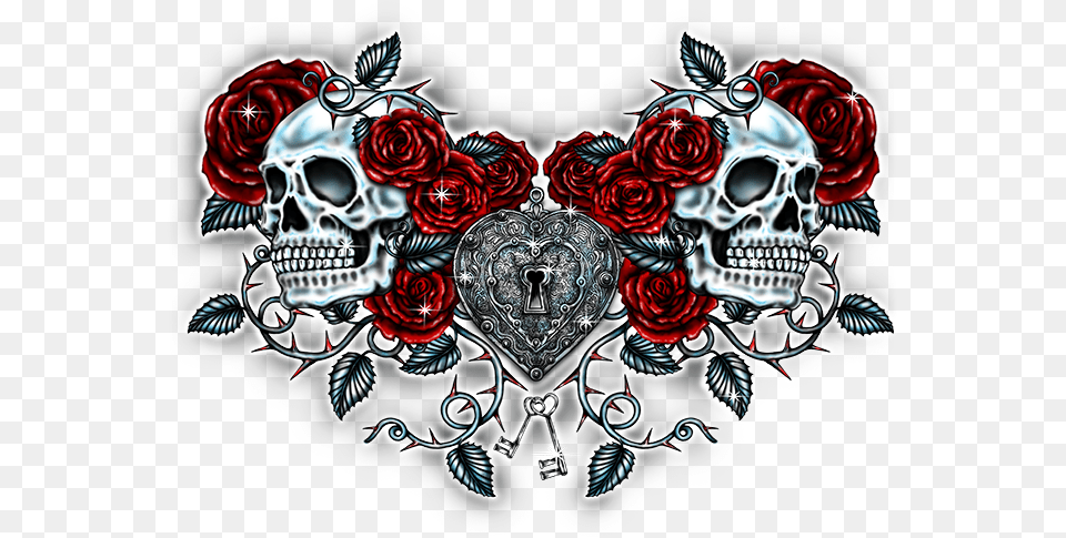 Download Tattoo Skull Calavera Unlimited T Shirt Roblox Tatoo T Shirt, Accessories, Chandelier, Lamp, Pattern Png Image