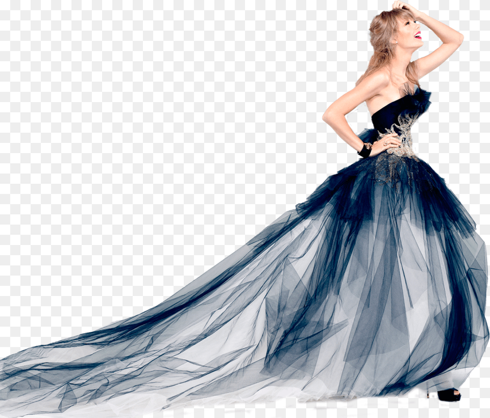 Download Taylor Swift Transparent Taylor Swift Elle Canada 2012, Gown, Formal Wear, Fashion, Wedding Png Image