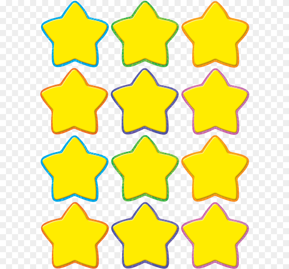 Download Tcr5130 Yellow Stars Mini Accents Gold, Star Symbol, Symbol Png Image