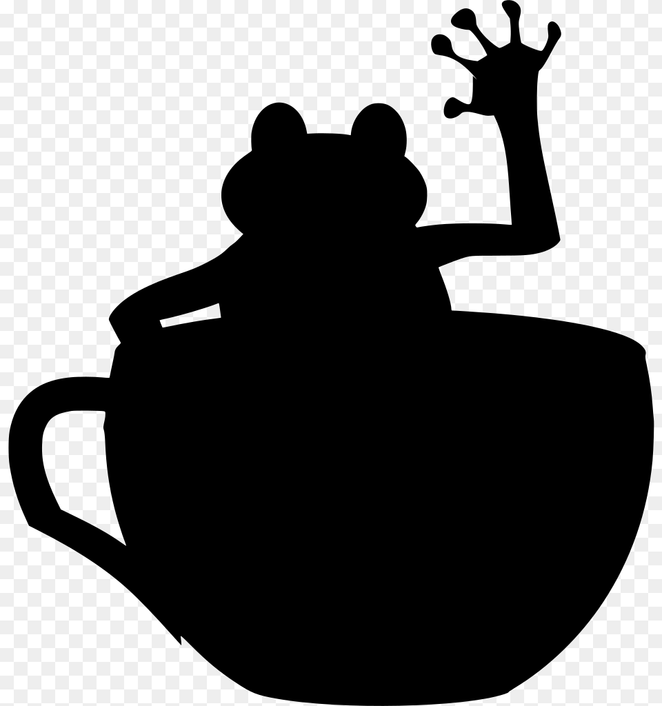 Download Tea Cup Clip Art, Gray Png