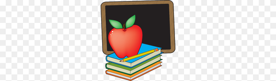 Download Teacher Clipart Education Teacher Clip Art Education, Book, Publication, Apple, Food Free Transparent Png
