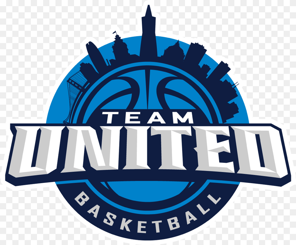 Download Team United Basketball Aau Basketball Team Logos Transparent Basketball Team Logo, Badge, Symbol, Emblem, Architecture Png Image
