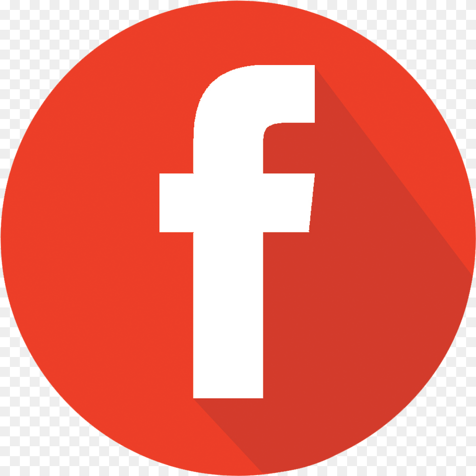 Download Teamviewer Software Facebook Icon In Facebook Icon Red White, First Aid, Symbol, Sign Png