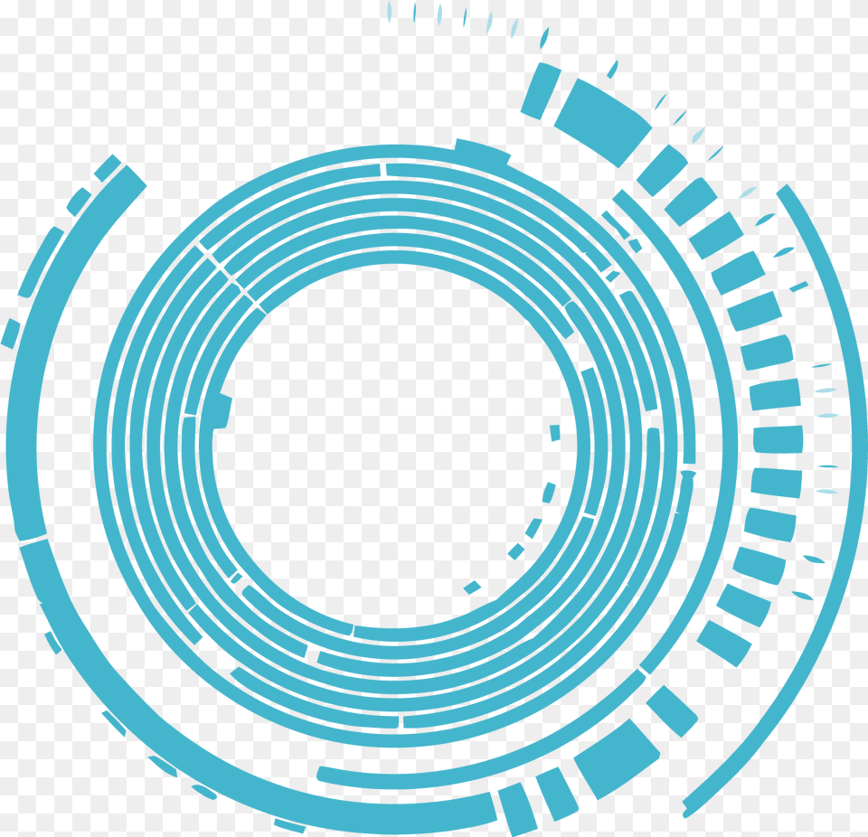 Download Tech Circle Simple Tribal Pattern Circle, Spiral, Coil, Disk Free Transparent Png