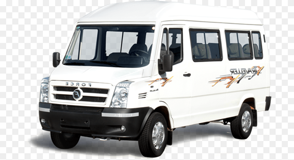 Tempo Traveler Tourist Car Price, Bus, Minibus, Transportation, Van Free Png Download