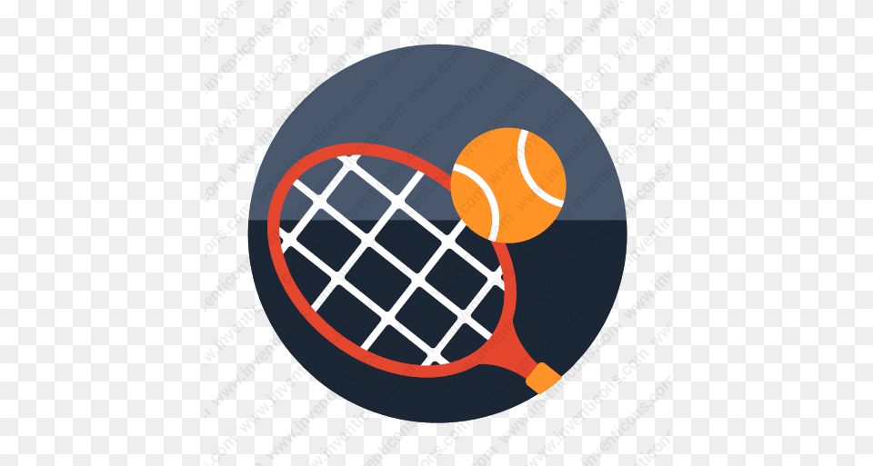 Download Tennis Vector Icon Inventicons For Basketball, Racket, Sport, Tennis Racket, Ball Png Image