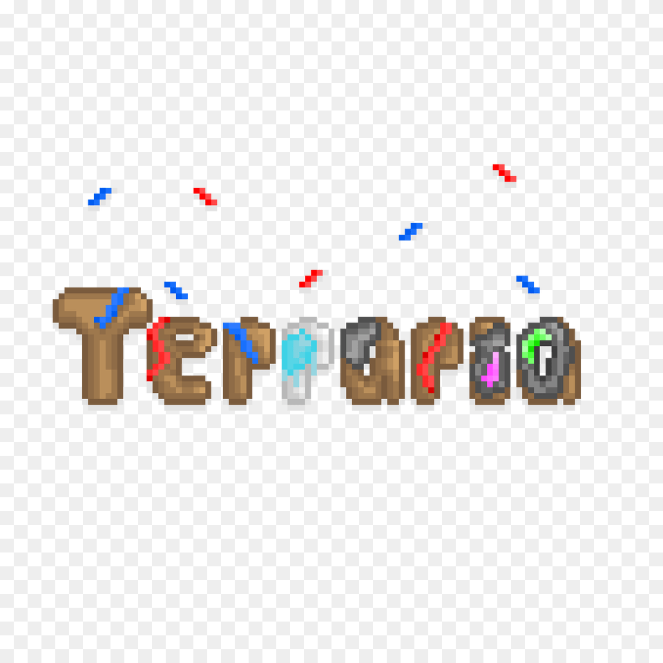 Download Terraria 4th Of July Logo Screenshot Png