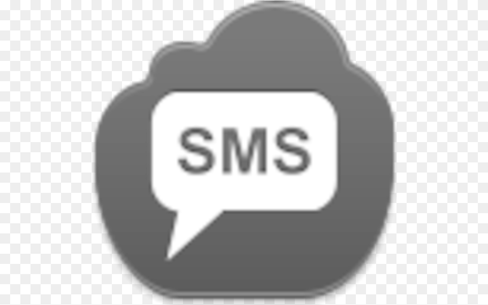 Download Text Message Icon Black Facebook Full Size Sms, Sticker, Symbol, Person Free Transparent Png