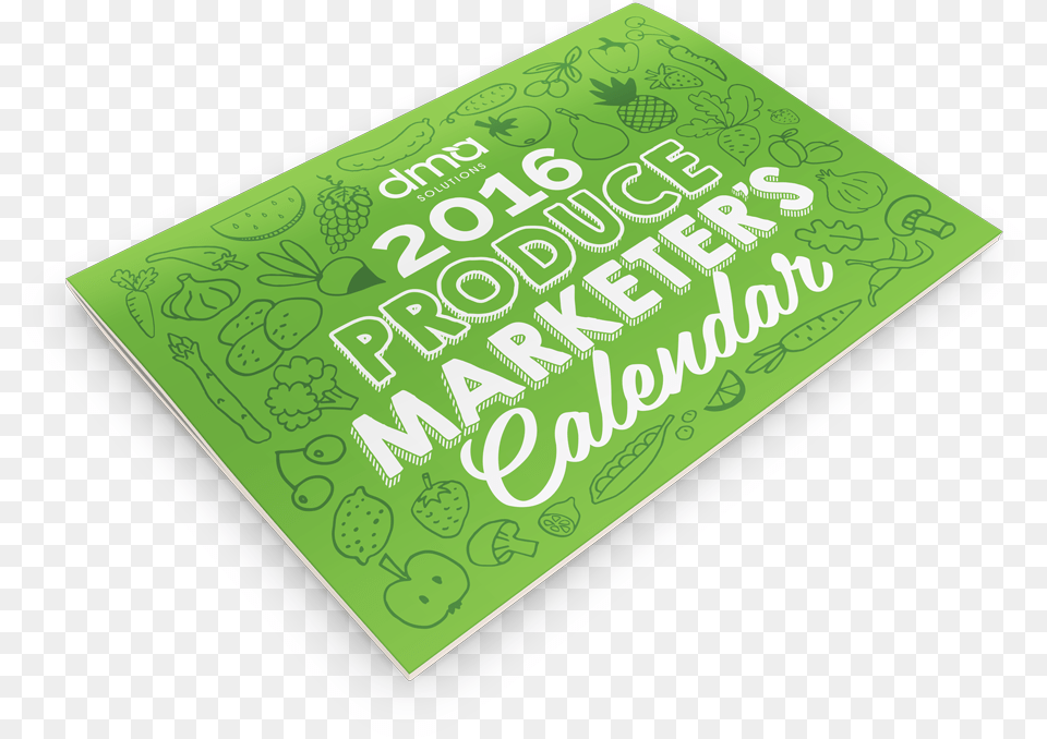 Download The 2016 Produce Marketer39s Calendar Paper, Advertisement, Poster, Book, Publication Png