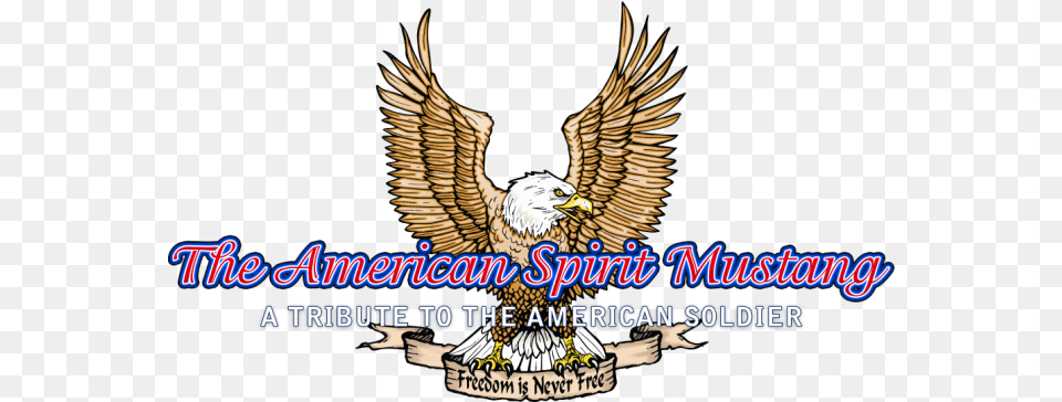The American Spirit Mustang Logo Logo Image Osprey, Emblem, Symbol, Animal, Bird Free Png Download