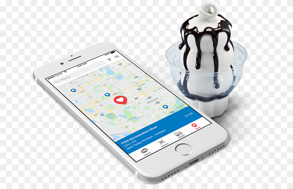 Download The App Dairy Queen Sundaes, Electronics, Mobile Phone, Phone Free Png