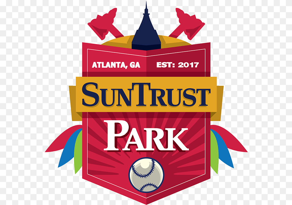 Download The Braves Moved Their Team To Suntrust Park For Baseball, People, Person, Logo, Dynamite Png