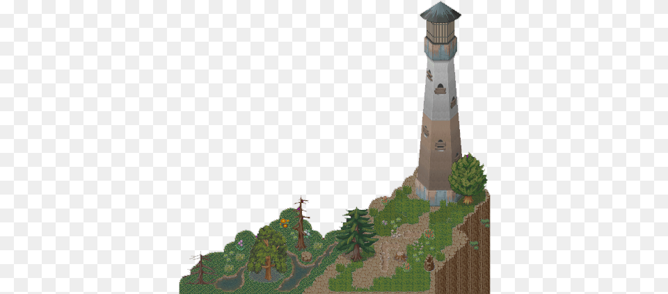 The Cliff Lighthouse Area Lighthouse On A Cliff Lighthouse, Plant, Tree, Architecture, Building Free Png Download