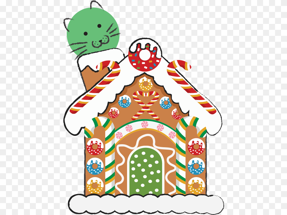 The Holiday Season Than By Making A Gingerbread Christmas Day, Cookie, Food, Sweets, Cream Free Png Download