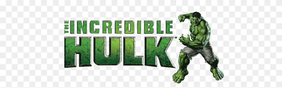 Download The Incredible Hulk Logo Transparent Background Hulk Logo, Green, Adult, Male, Man Png Image