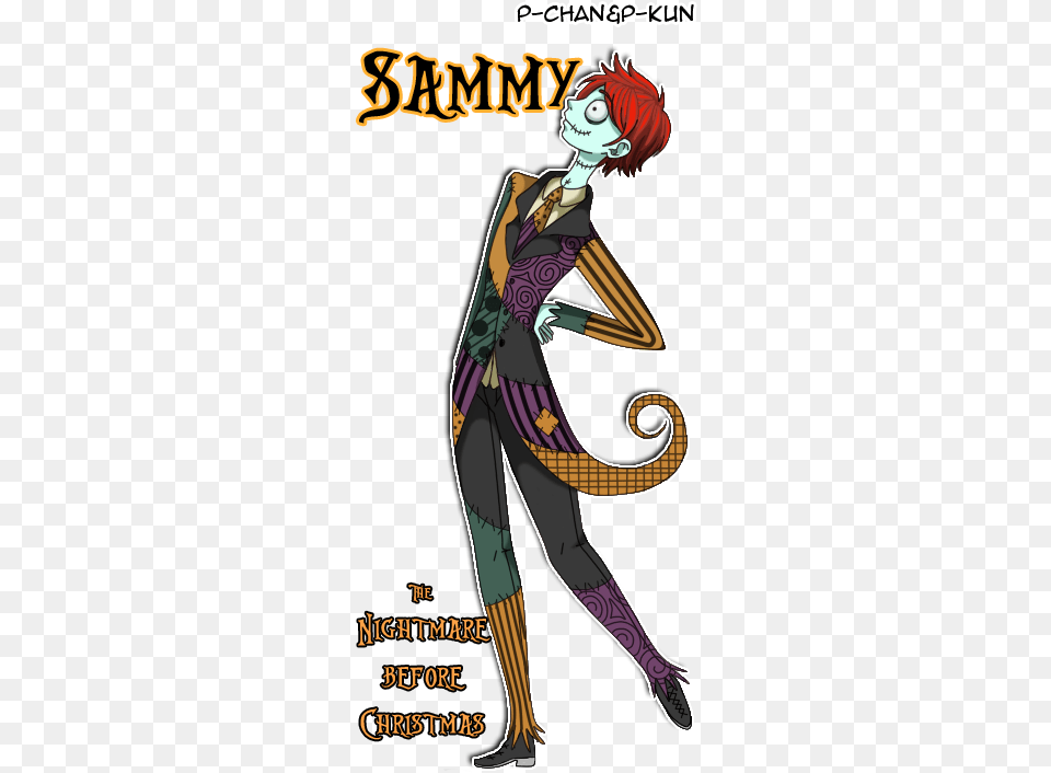 Download The Nightmare Before Christmas Male Sally Nightmare Before Christmas, Book, Comics, Publication, Adult Png
