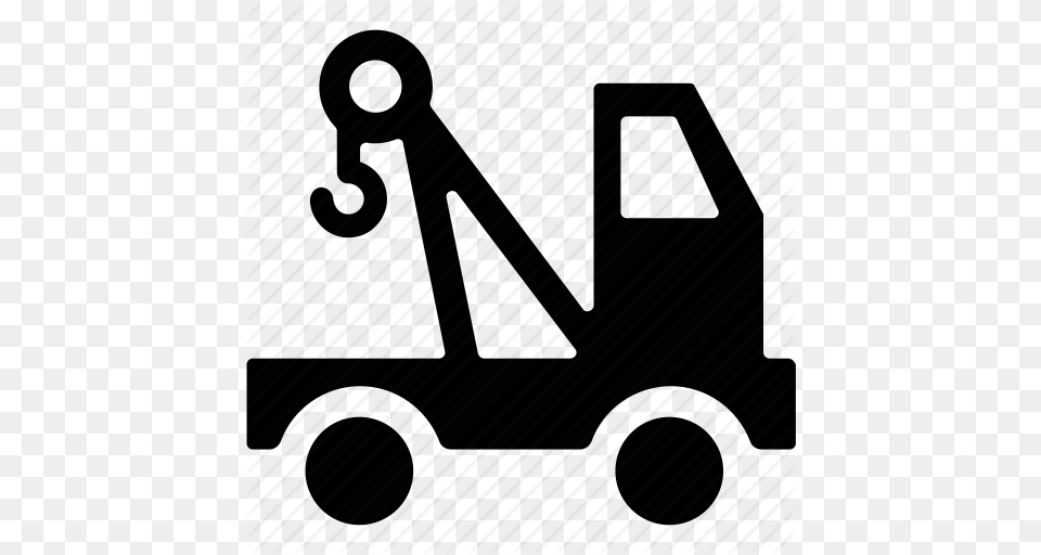 Download The Noun Project Clipart Car Tow Truck Clip Art Car, Tow Truck, Transportation, Vehicle Png