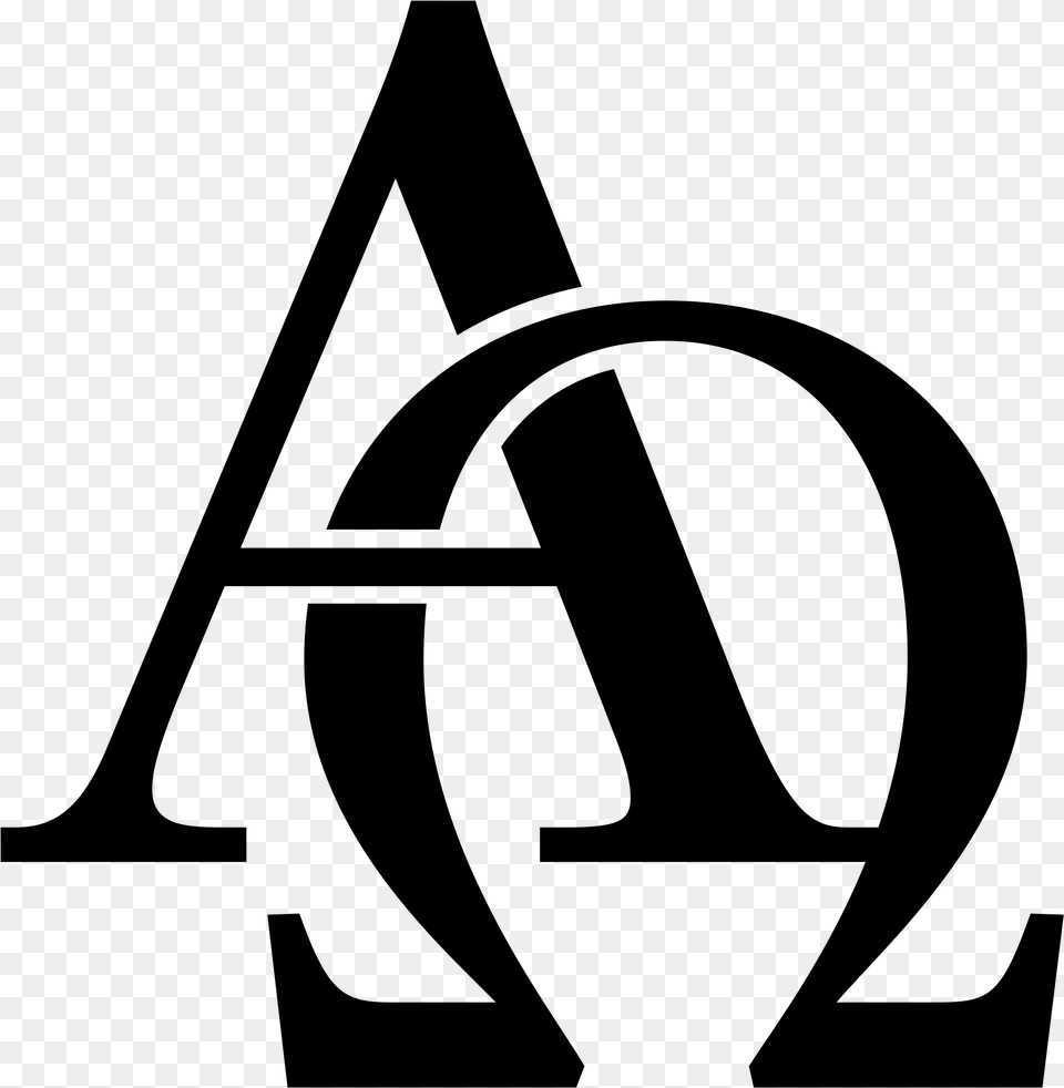 Download The Original Size Of This Photo Christian Alpha And Omega, Gray Png