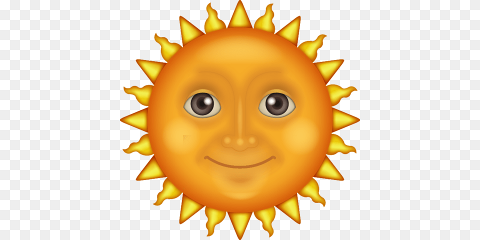 Download The Sun Face Emoji Emoji Island, Nature, Outdoors, Sky, Baby Png Image