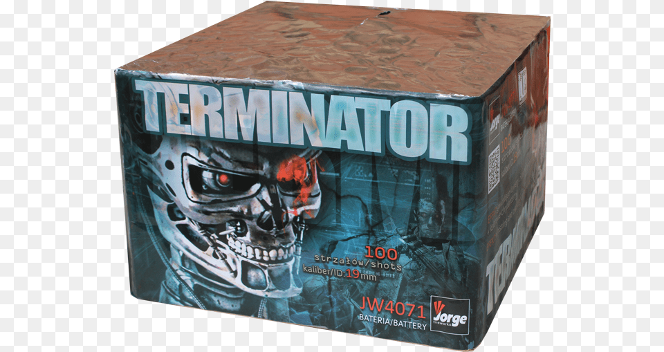Download The Terminator Full Size Pngkit Jorge Fireworks, Box, Adult, Male, Man Png