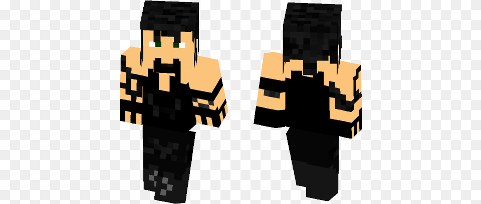 The Undertaker No Hat Wwe Minecraft Skin For Youtube Minecraft Skin, Person Free Png Download
