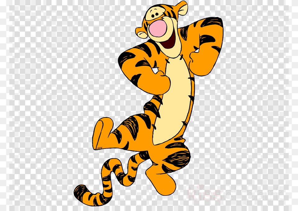 Download The Walt Disney Company Clipart Tigger Winnie, Baby, Face, Head, Person Free Png