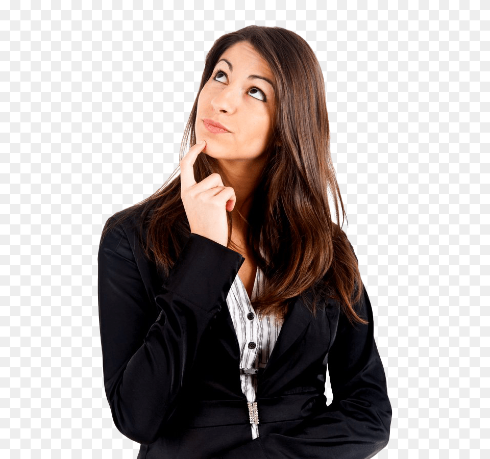 Thinking Woman Hq Image Woman Thinking, Adult, Portrait, Photography, Person Free Png Download