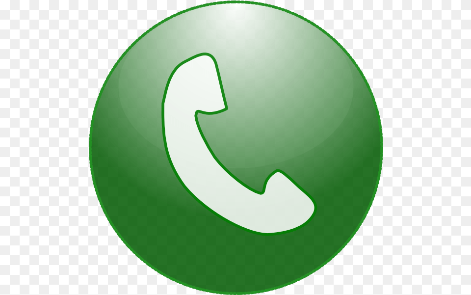 Download This Clipart Design Of Phone Has Green Icon Left Arrow, Symbol, Disk, Text Free Transparent Png