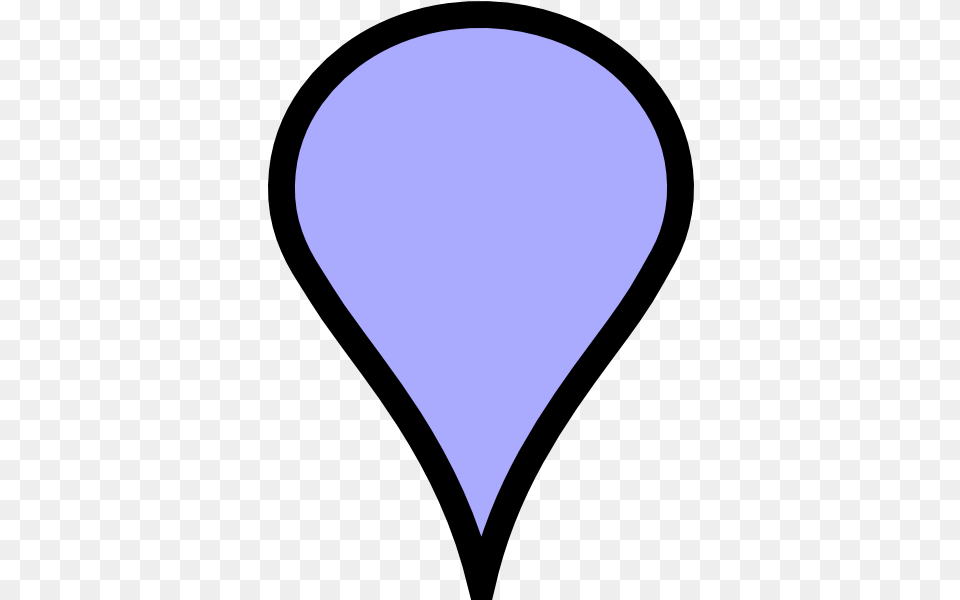 Download This Clipart Design Of Google Maps Icon Clip Art, Balloon, Astronomy, Moon, Nature Free Transparent Png