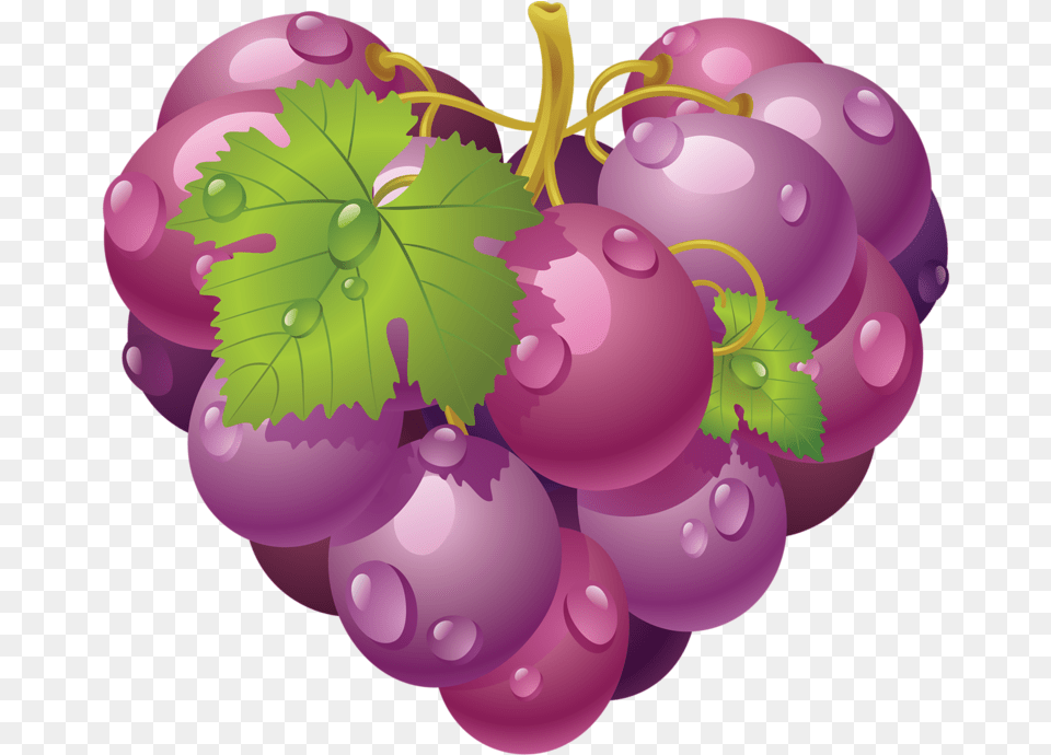 Download This High Resolution Grape Image Without Heart Grapes, Food, Fruit, Plant, Produce Png