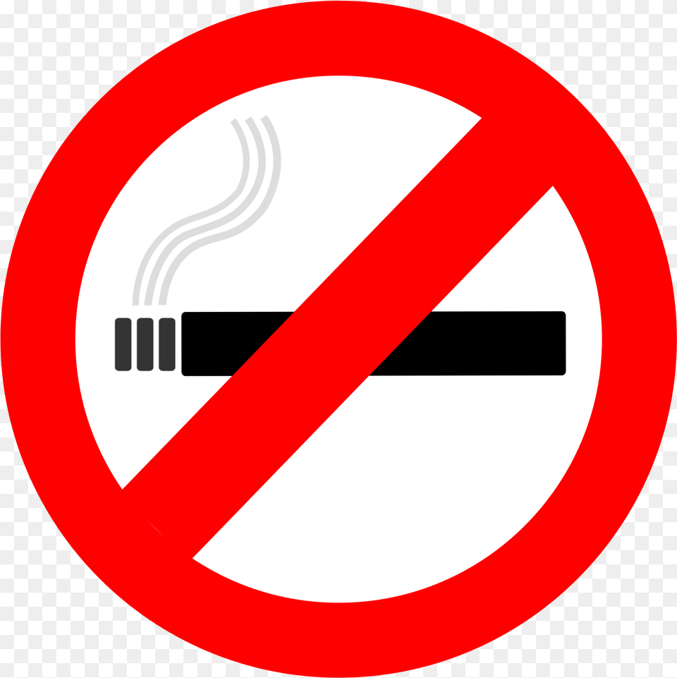 Download This Icons Design Of No Smoking Cartoon, Sign, Symbol, Road Sign Free Png