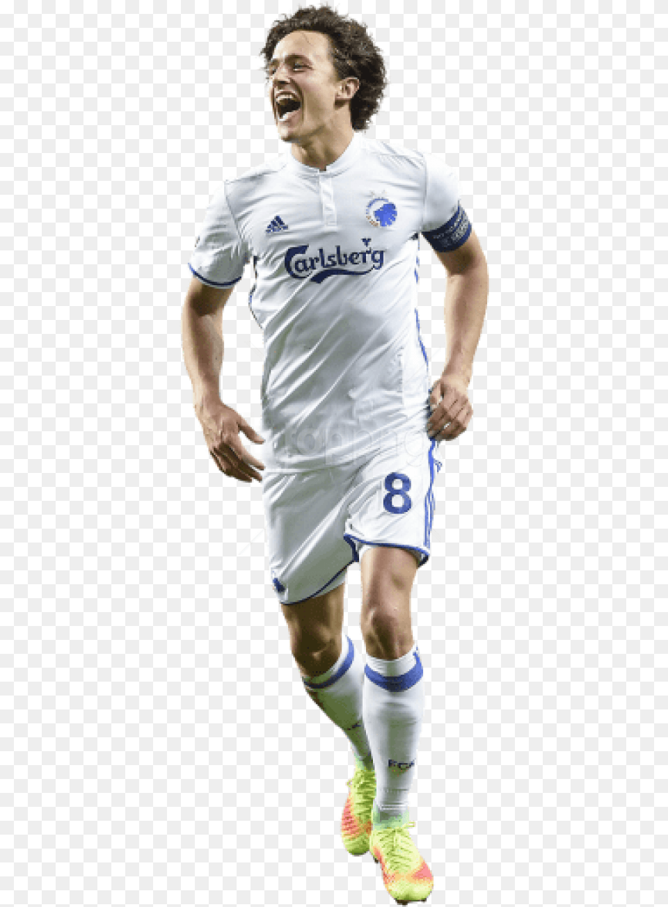 Download Thomas Delaney Images Background Football Player, Shorts, Clothing, Shirt, Shoe Png