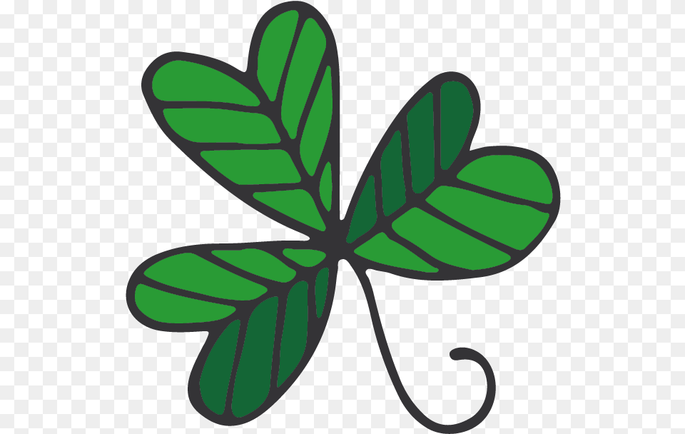 Download Three Leaf Clover Fourleaf Clover Full Size Clip Art, Plant, American Football, American Football (ball), Ball Free Png
