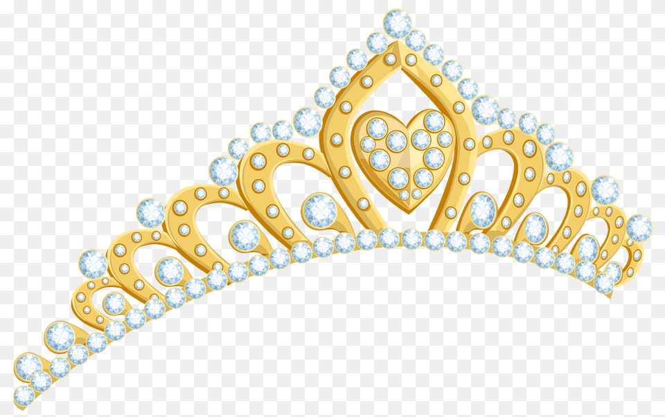 Download Tiara Image With No Background Gold Tiara, Accessories, Jewelry, Bulldozer, Machine Free Transparent Png