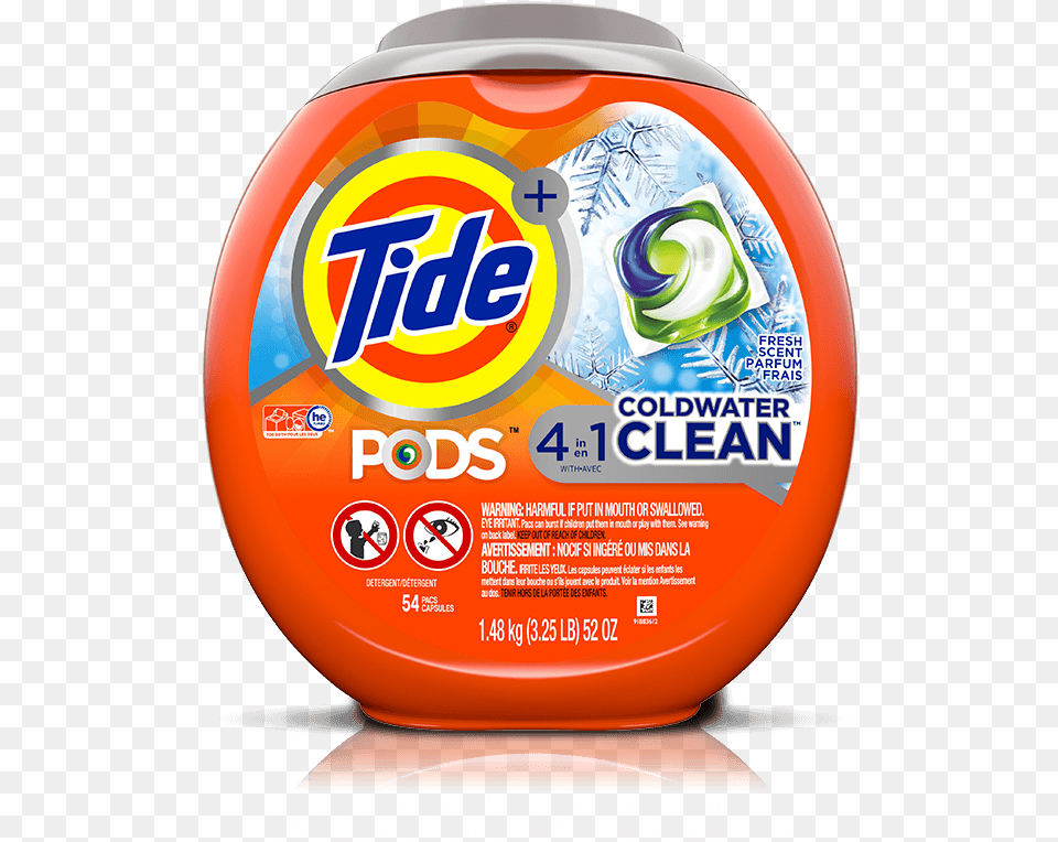 Download Tide Pods Cold Water Hd Uokplrs Tide Pods Cold Water, Tin, Advertisement Free Transparent Png
