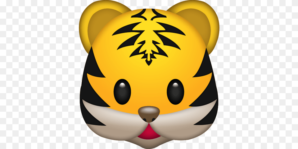 Download Tiger Emoji In Emoji Island, Clothing, Hardhat, Helmet, Plush Png Image