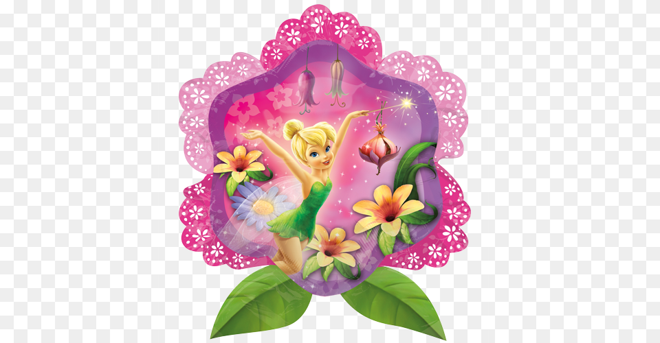 Download Tinkerbell Flowers Clipart Tinker Bell Disney Fairies, Adult, Female, Person, Woman Png Image