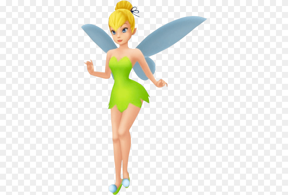 Tinkerbell Kingdom Hearts Tinker Bell Full Size Tinkerbell Kingdom Hearts, Person, Doll, Toy, Face Free Png Download