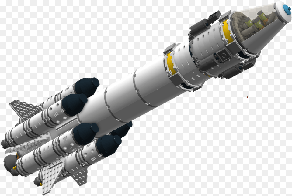 Download Tiszr6h Kerbal Space Program Rocket Transparent, Ammunition, Missile, Weapon, Mortar Shell Png Image