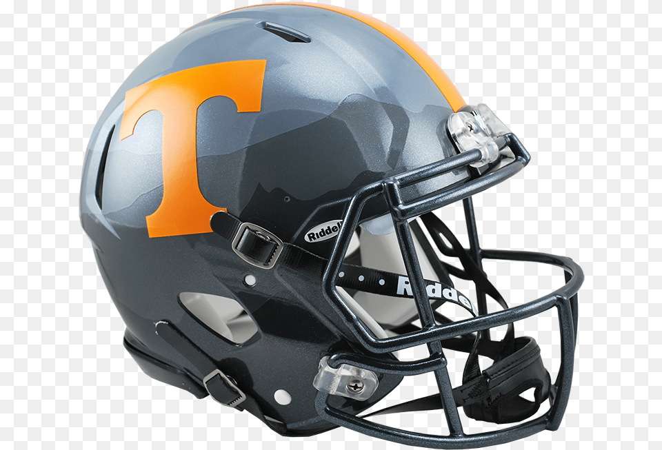 Download Tn Smokey Grey Helmet Tennessee Football Mountain Helmet, American Football, Football Helmet, Sport, Person Free Png