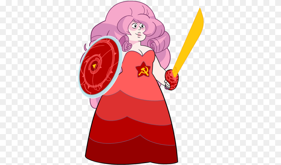 Todays Communist Character Of Rose Quartz Comics, Clothing, Costume, Person, Baby Free Png Download