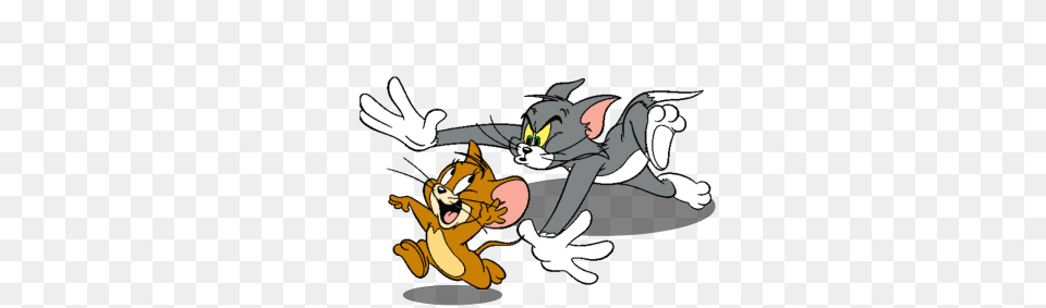 Download Tom And Jerry Image And Clipart, Cartoon, Book, Comics, Publication Free Transparent Png