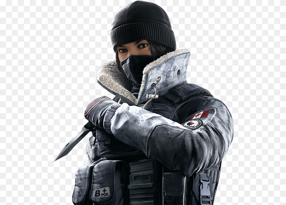 Download Tom Clancys Rainbow Six Transparent Frost, Clothing, Coat, Jacket, Adult Png Image