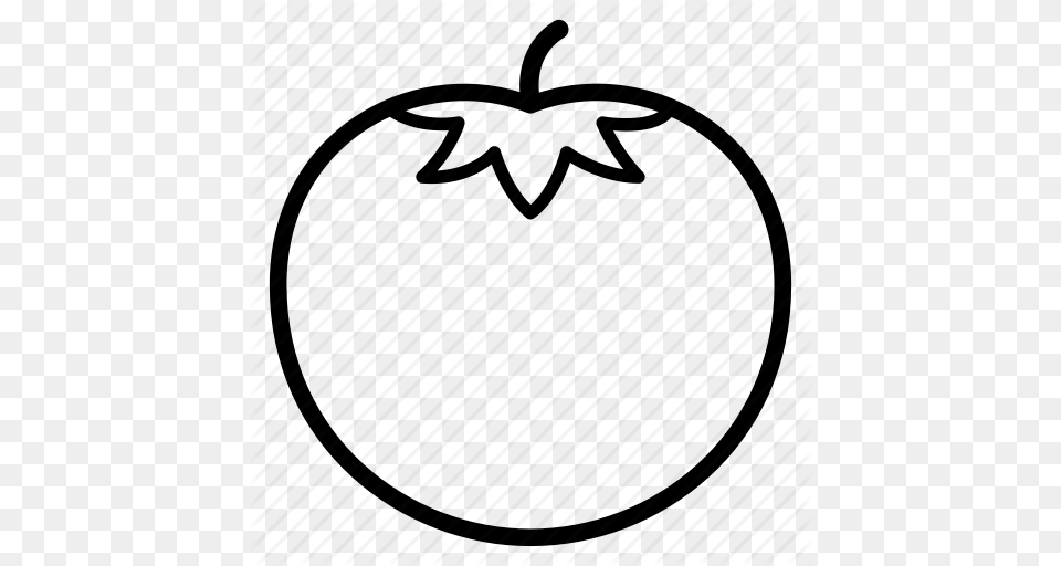 Download Tomato Outline Clipart Tomato Computer Icons Clip Art, Apple, Food, Fruit, Plant Png Image