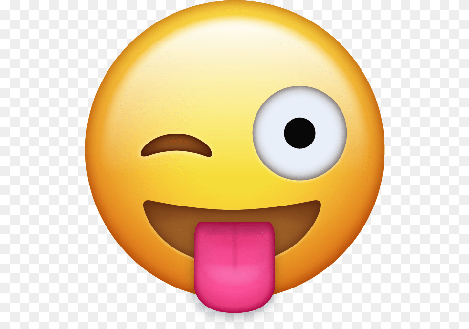 Download Tongue Emoji Pawis Emoji Bday Tongue Face Emoji, Disk Png